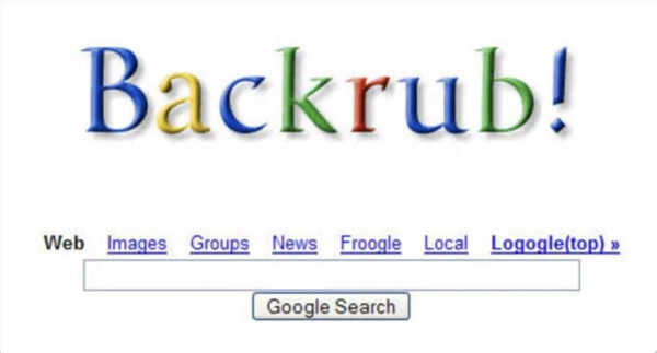 Backrub logo 1996