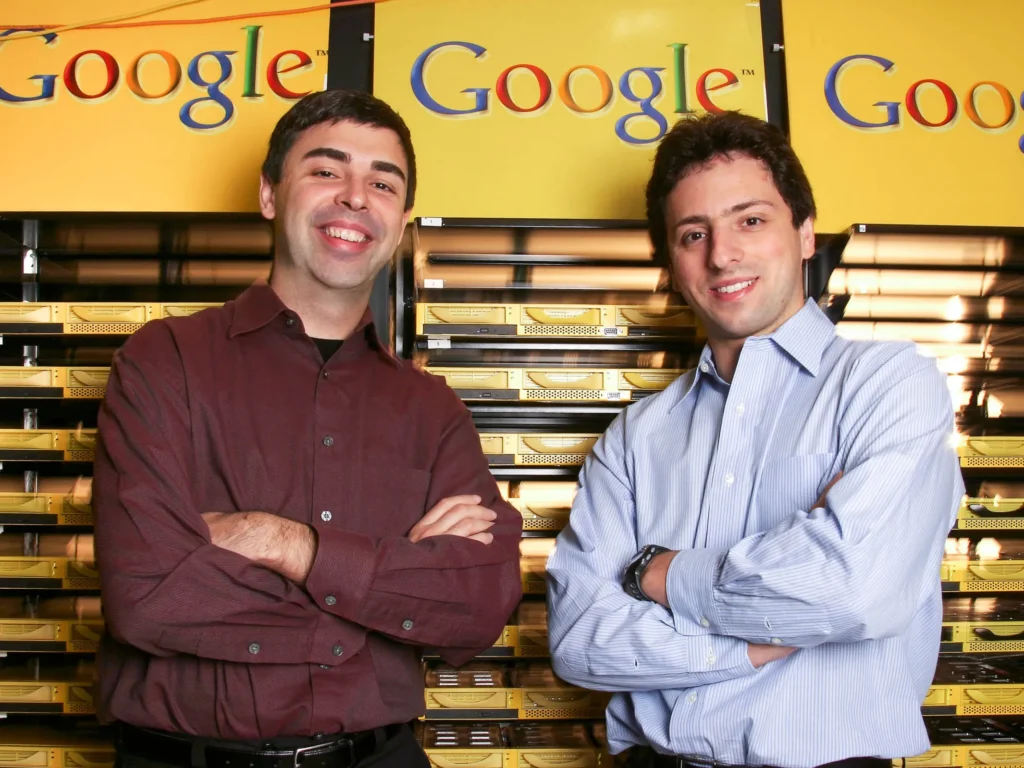 Larry Page and Sergey Brin